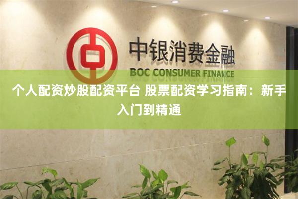个人配资炒股配资平台 股票配资学习指南：新手入门到精通